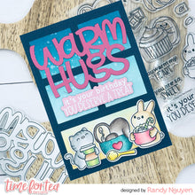 Load image into Gallery viewer, Warm Hugs Clear Stamp Set