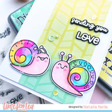 Load image into Gallery viewer, Chic Chevrons 6 x6 " Stencil