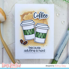 Load image into Gallery viewer, Coffee Lover Coordinating Die set