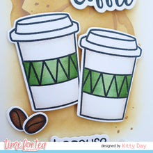 Load image into Gallery viewer, Coffee Lover Coordinating Die set