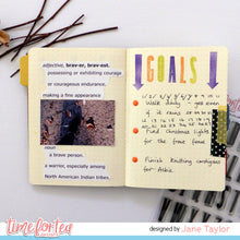 Load image into Gallery viewer, Journal Essentials 6 x6" Stencil