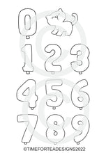 Load image into Gallery viewer, Happy New Year Critters Clear Stamp Set