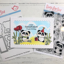 Load image into Gallery viewer, Pandamonium Party Clear Stamp Set