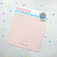 Load image into Gallery viewer, Chic Chevrons 6 x6 " Stencil