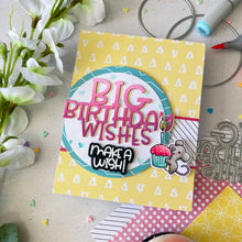 Load image into Gallery viewer, Birthday Bear Coordinating Die set