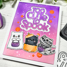 Load image into Gallery viewer, Too Cute To Spook Sentiment Dies