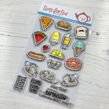 Load image into Gallery viewer, Treat Yourself Clear Stamp Set