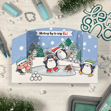 Load image into Gallery viewer, Skating By Penguins Coordinating Die set