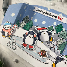Load image into Gallery viewer, Skating By Penguins Coordinating Die set
