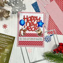 Load image into Gallery viewer, Happy New Year Critters Clear Stamp Set
