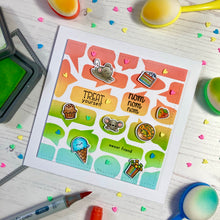 Load image into Gallery viewer, Treat Yourself Clear Stamp Set