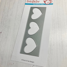 Load image into Gallery viewer, Heart Aperture Slimline Add On Die Set - Horizontal