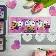 Load image into Gallery viewer, Heart Aperture Slimline Add On Die Set - Horizontal