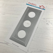 Load image into Gallery viewer, Slimline Scalloped Trio Circle Nesting Dies