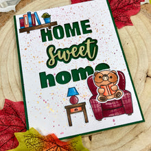 Load image into Gallery viewer, Home Sweet Home Clear Stamp Set