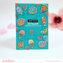 Load image into Gallery viewer, Treat Yourself Clear Stamp Set