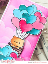 Load image into Gallery viewer, Love Is In The Air Clear Stamp Set