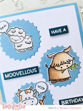 Load image into Gallery viewer, Ewe Are Moovellous Stamp &amp; Coord Die Collection
