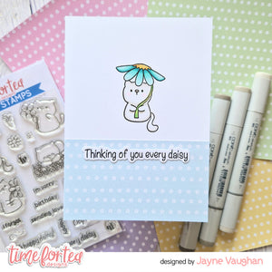 Oops A Daisy A4 Printed Cardstock Pack of 2 with Free Digi Stamp