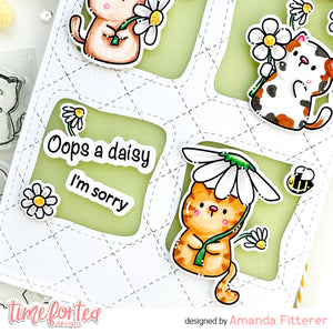 Oops A Daisy A4 Printed Cardstock Pack of 2 with Free Digi Stamp