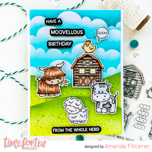 Ewe Are Moovellous Stamp & Coord Die Collection