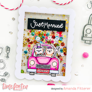 Just Married Stamp & Coord Die Collection