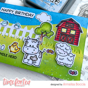 Ewe Are Moovellous Clear Stamp Set