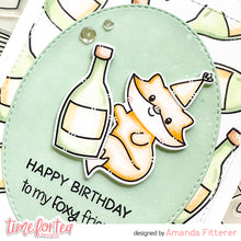 Load image into Gallery viewer, Birthday Fox Coordinating Die set