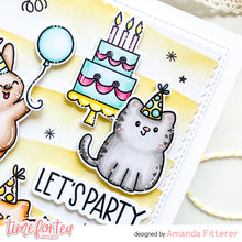 Load image into Gallery viewer, Let&#39;s Party Clear Stamp Set