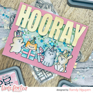 Let's Party Clear Stamp Set