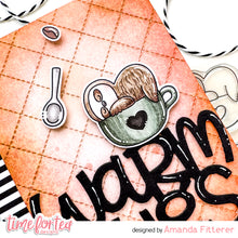 Load image into Gallery viewer, Warm Hugs A4 Printed Cardstock Pack of 2 with Free Digi Stamp