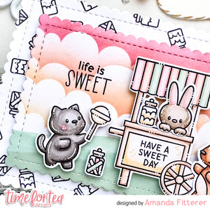 Sweet Cart Critters Stamp & Coord Die Collection