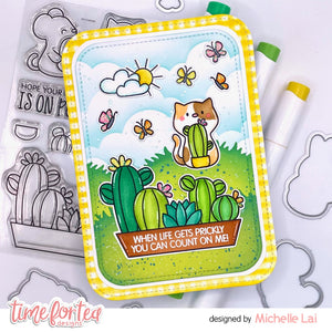 Cacti Critters A6 Stamps
