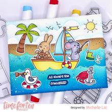 Load image into Gallery viewer, Boat Buddies A4 Printed Cardstock Pack of 2 with Free Digi Stamps