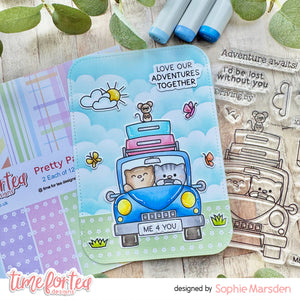 Adventure Awaits A6 Stamps