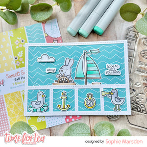 Boat Buddies Stamp & Coordinating Die Collection