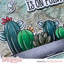 Load image into Gallery viewer, Cacti Critters A6 Stamps