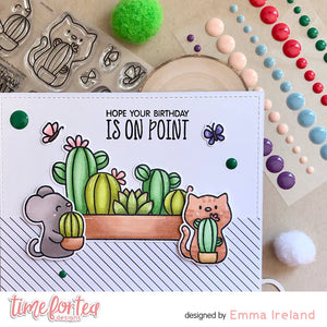 Cacti Critters A6 Stamps