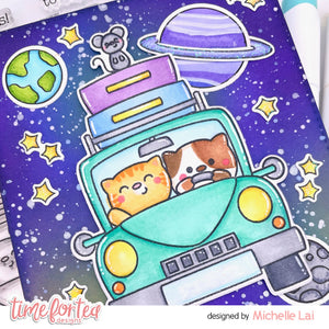 Adventure Awaits A6 Stamps