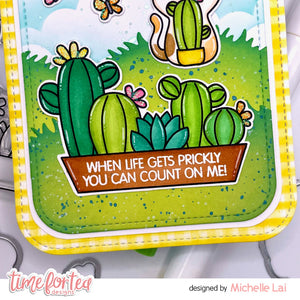 Cacti Critters A6 Stamps