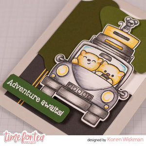 Adventure Awaits A6 Stamps