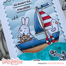 Load image into Gallery viewer, Boat Buddies A4 Printed Cardstock Pack of 2 with Free Digi Stamps