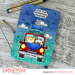 Adventure Awaits A6 Stamps