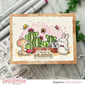 Cacti Critters A6 Stamps