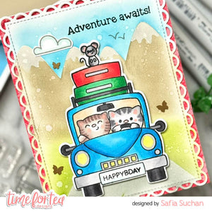 Adventure Awaits A6 Stamps