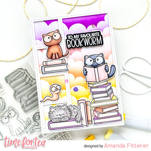 Book Buddies Stamp & Coord Die Collection