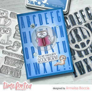 Book Buddies Stamp & Coord Die Collection