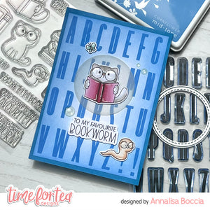 Book Buddies  A6 Stamps