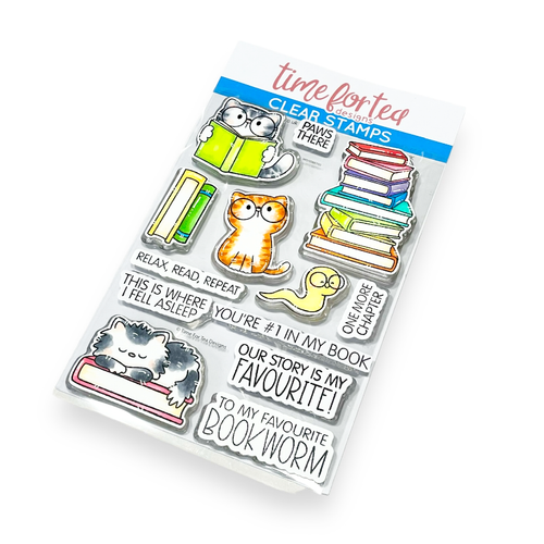 Book Buddies  A6 Stamps