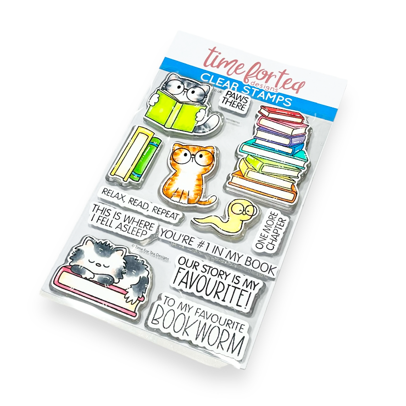 Book Buddies  A6 Stamps